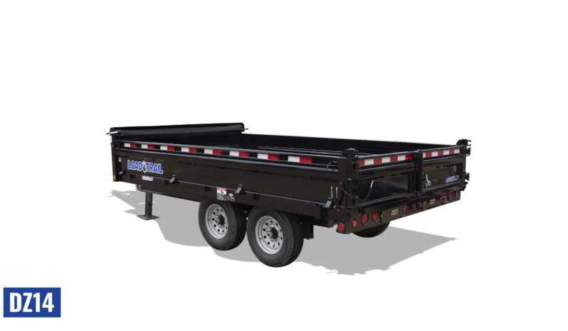 DZ | Bumper Pull Deckover Dump full