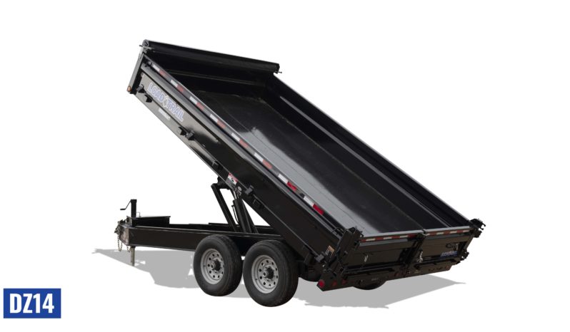 DZ | Bumper Pull Deckover Dump full