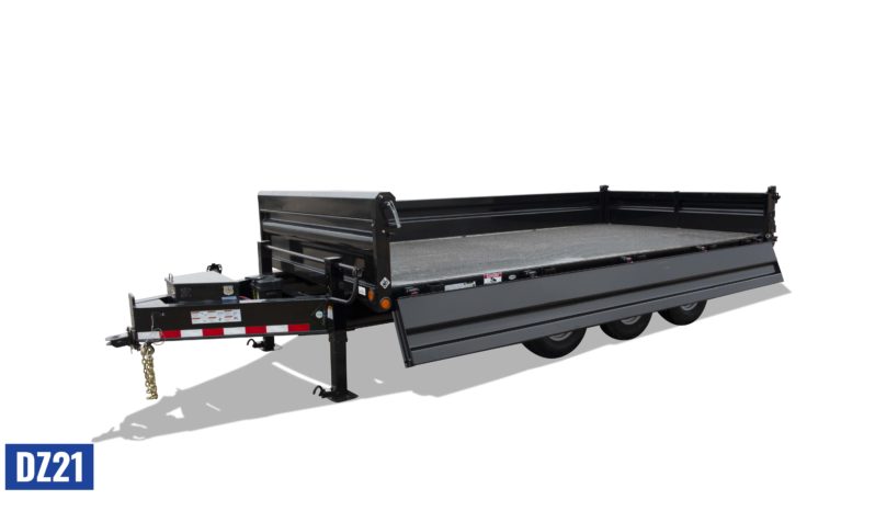 DZ | Bumper Pull Deckover Dump full