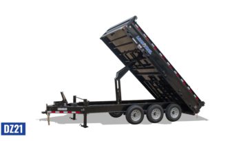 DZ | Bumper Pull Deckover Dump full