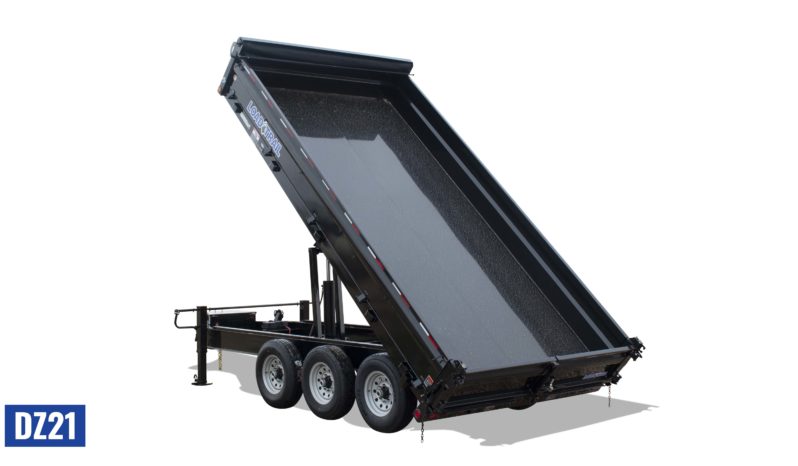 DZ | Bumper Pull Deckover Dump full